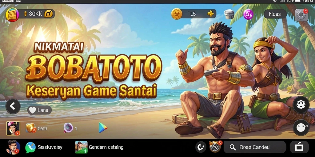 Tampilan menarik dari BOBATOTO saat bermain.