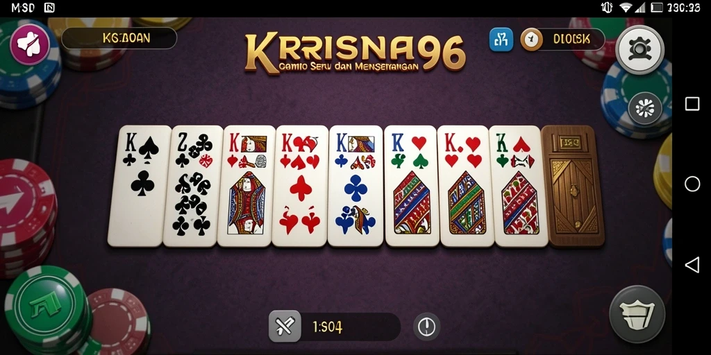 Tampilan gameplay yang seru dan menarik di KRISNA96.