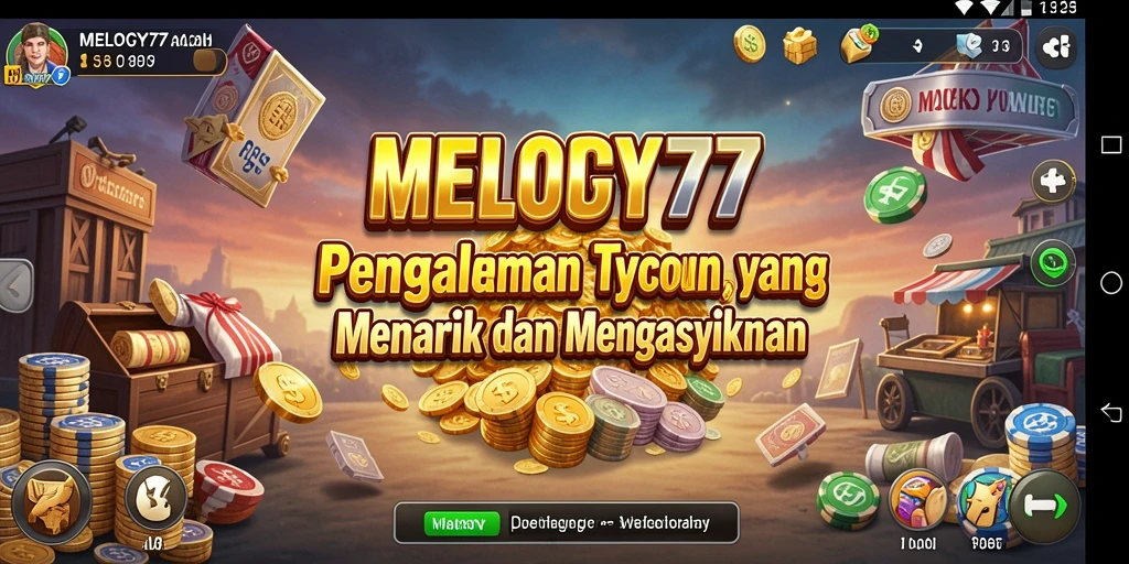 Tampilan menarik dari gameplay MELODY77 yang penuh strategi.